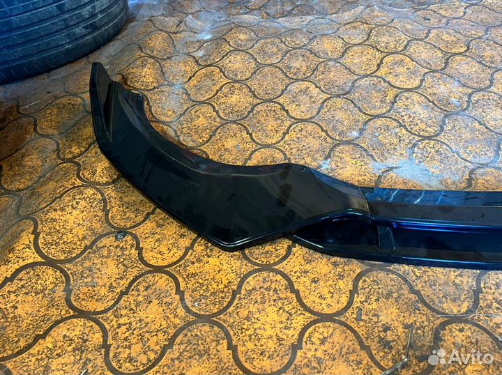 Спойлер переднего бампера