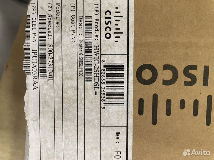 Cisco hwic-2shdsl Cisco hwic-4ESW