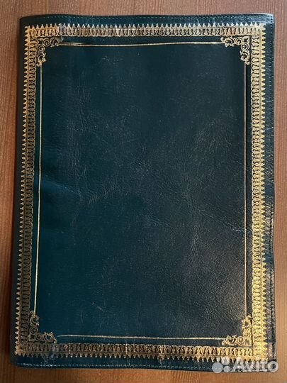 Папка для документов из натуральной кожи