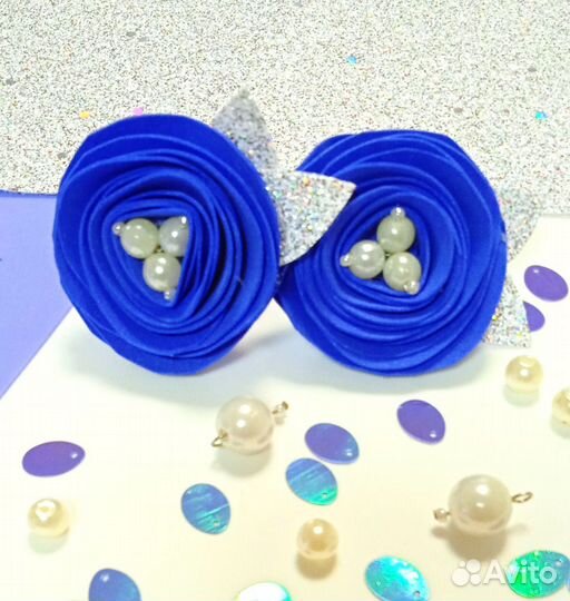 Заколки для девочек ручной работы