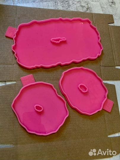 Силиконовые формы молд для эпоксидной смолы
