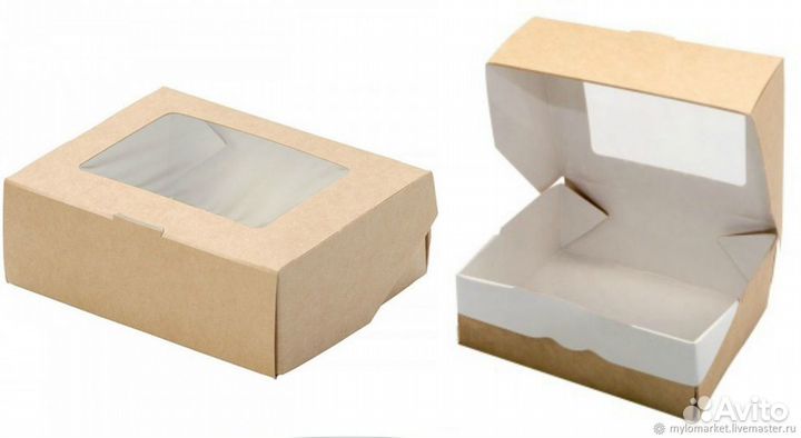 Коробки с окошком