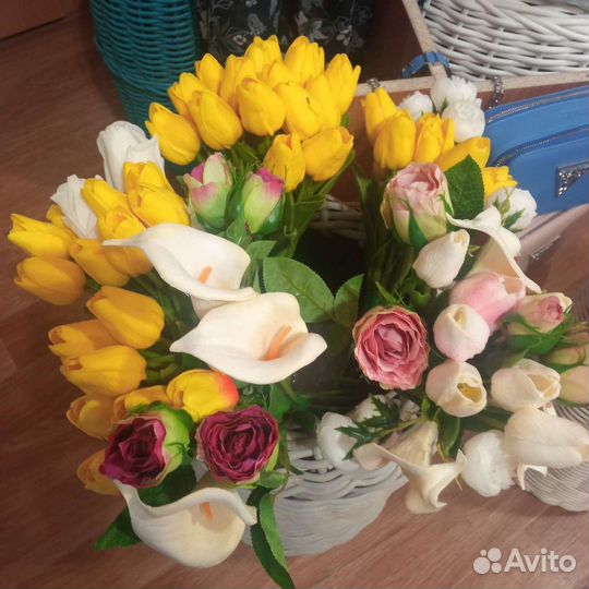 Букеты из искусственных цветов