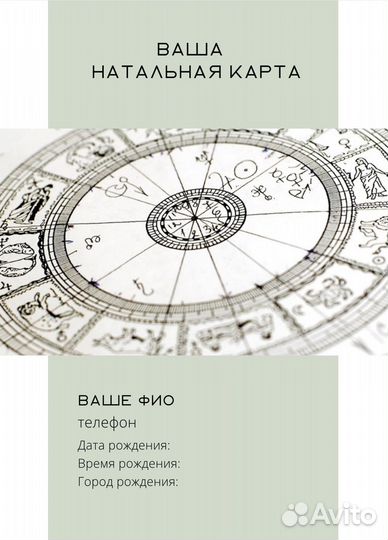 Астролог онлайн. Натальная карта, Соляр