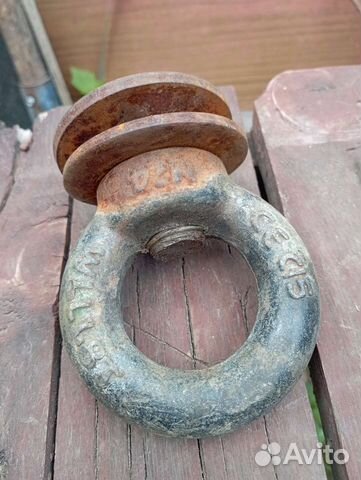 Кольцо крюк буксирный