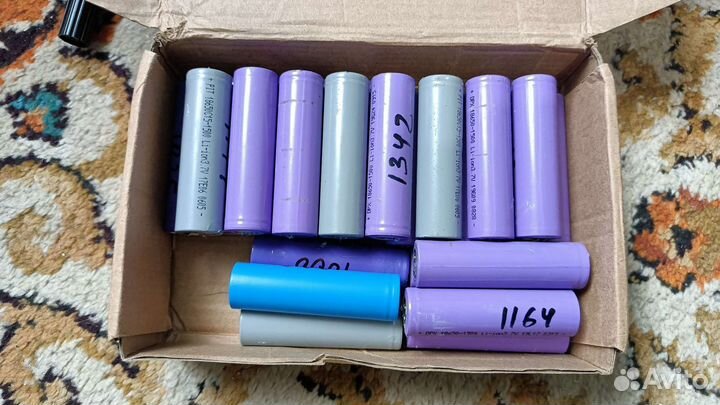 Аккумуляторы 18650 высокотоковые
