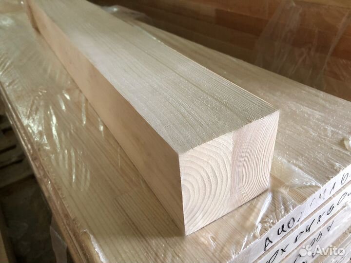 Клееный брус сосна / 100х150 мм / сорт ав
