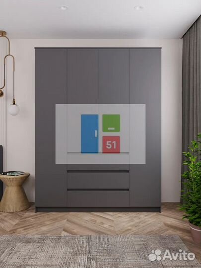 Шкаф распашной