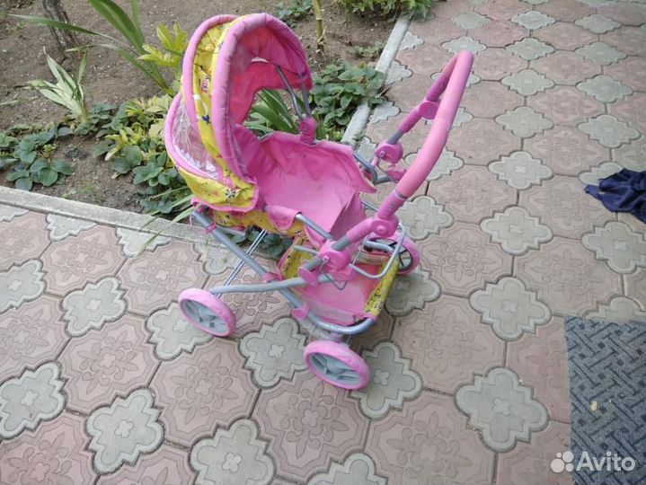 Коляска кукольная б/у