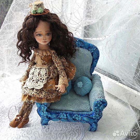 Кресло для кукол бжд, Барби, блайз