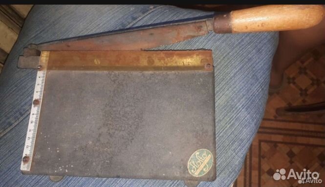 Нож обрезной для фото фигурный, СССР