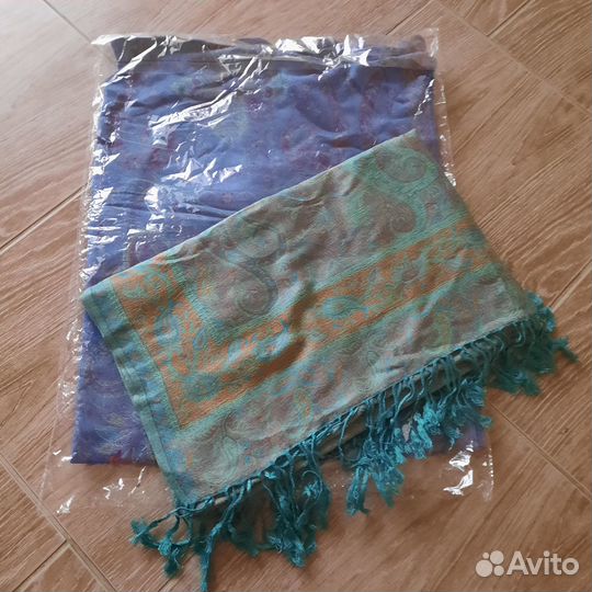 Новый кашемировый палантин (пашмина)