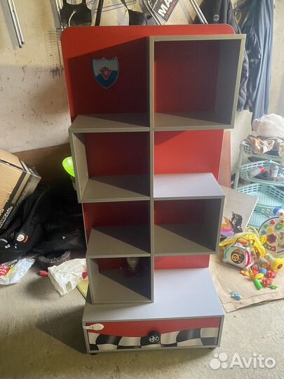 Детский стеллаж для игрушек