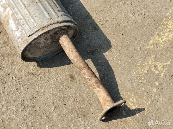 Глушитель(банка) на Honda Civic 7