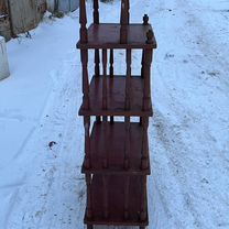 Старинная этажерка полка деревянная советская