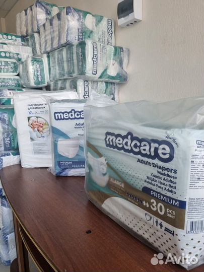 Подгузники трусы для взрослых, 30 шт, М, L, XL