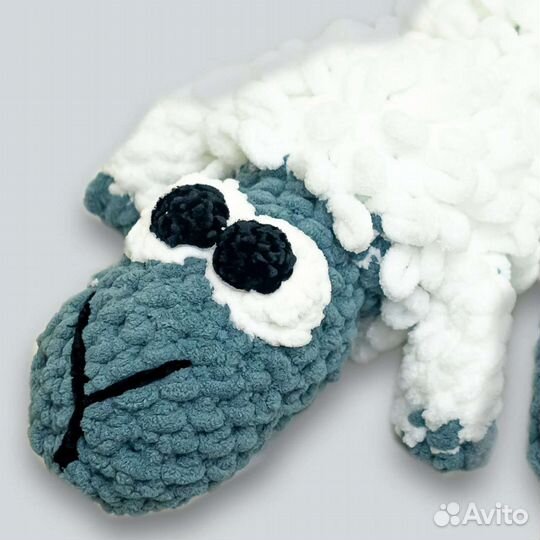 Барашек (овечка), длинна 60 см, мягкая игрушка