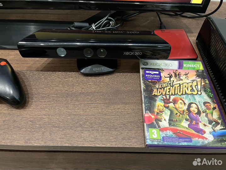 Игровая приставка xbox 360 slim, прошитая