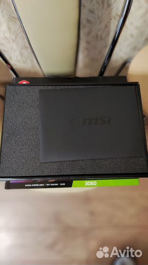 Видеокарта msi rtx 3060