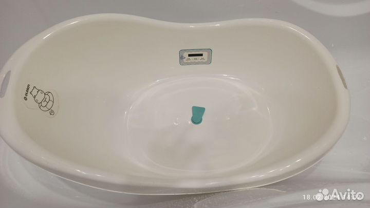 Ванночка для купания с термометром