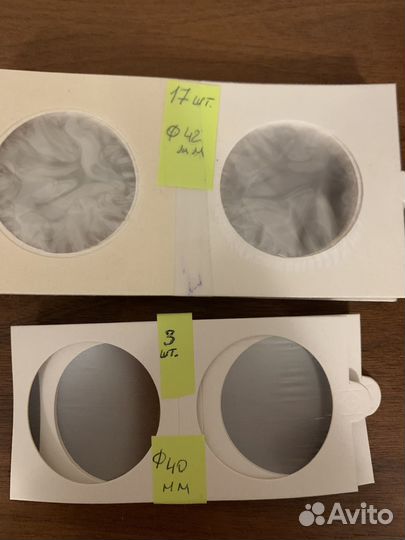 Капсулы для монет Германия и холдеры.Лот