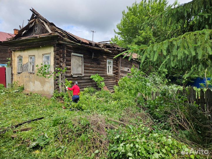 Снос дома и вывоз мусора