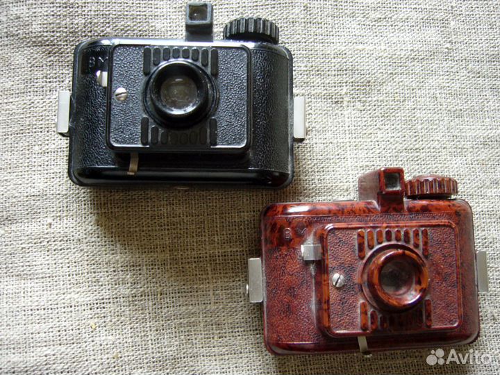 Редкие компактные фотоаппараты Малютка и Школьник