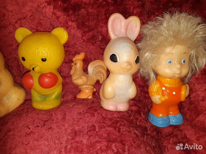 Резиновые игрушки СССР пересыл