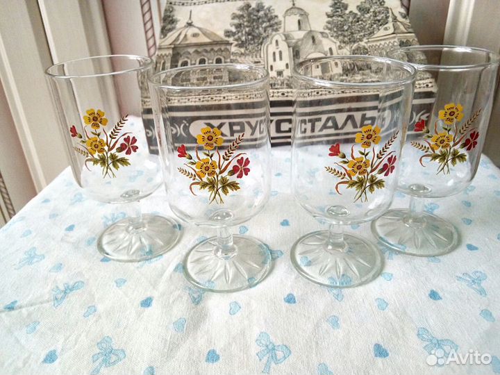 Рюмки (стопки) хрусталь СССР