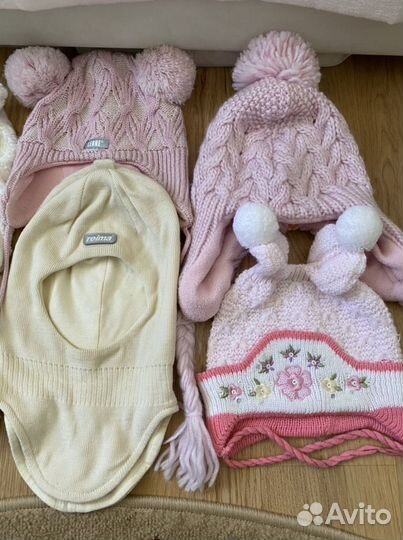 Шапка, варежки