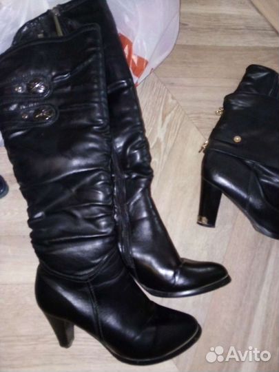 Сапоги зима 40р