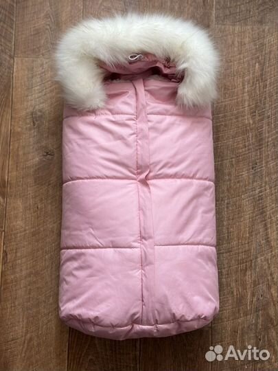 Конверт на выписку для девочки зима