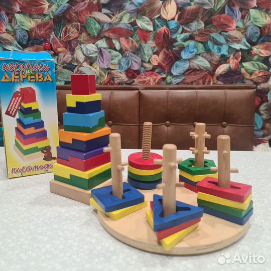 Деревянный сортер для детей
