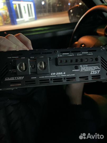 Усилитель dynamic state ca-250.4 Custom series