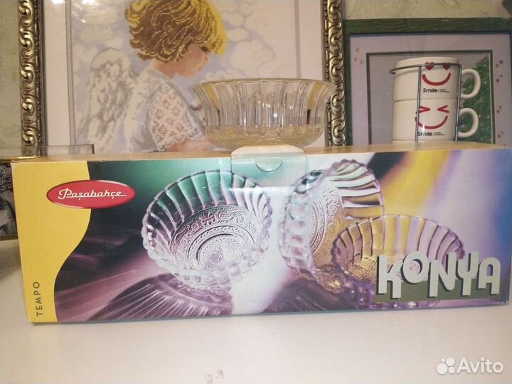 Салатники из особого стекла, Ваза для фруктов, нов