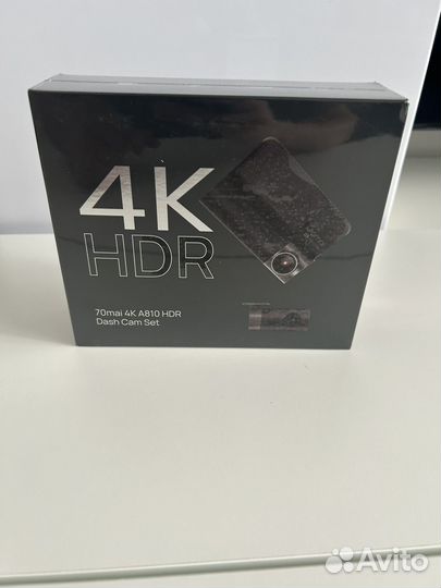 Видеорегистратор 70Mai Dash Cam 4K A810-2