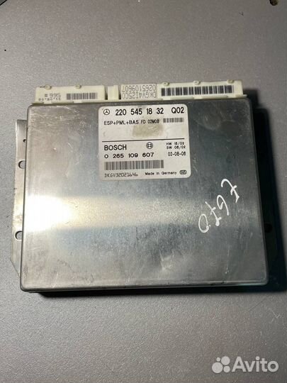 Блок esp Мерседес w220 w215