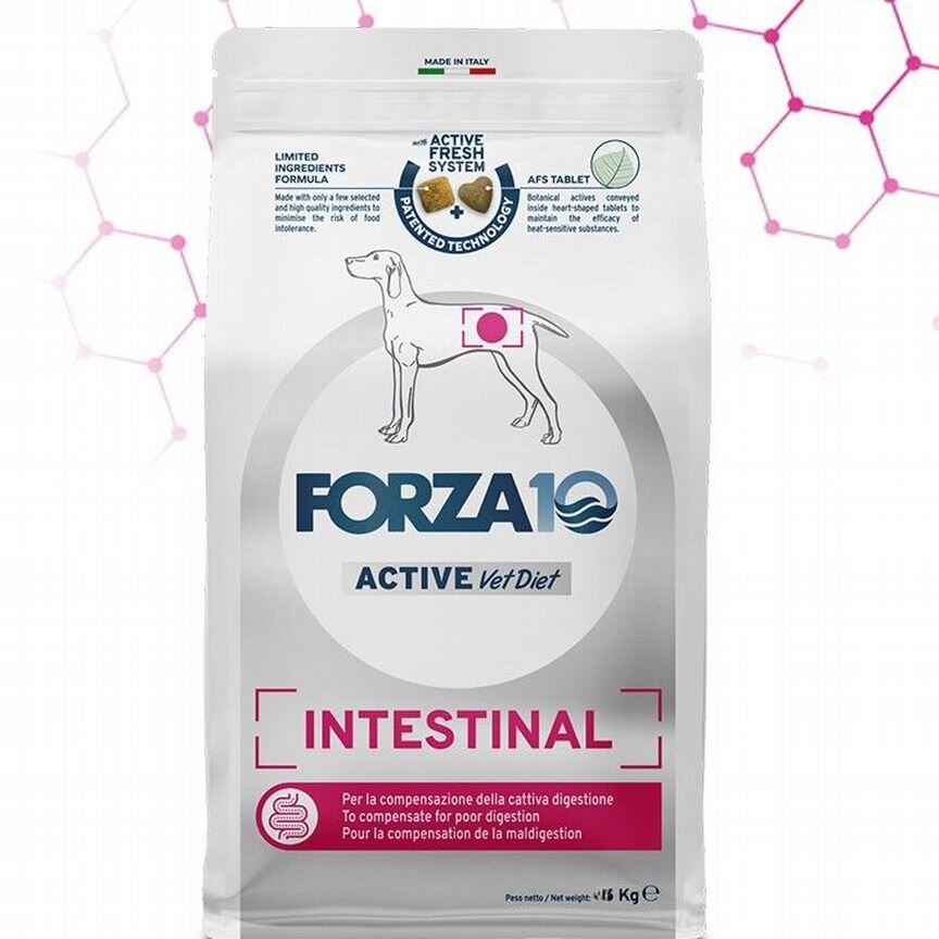 Корм Forza10 Active Intestinal для собак 10кг