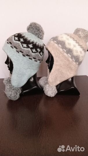 Шапка ушанка женская