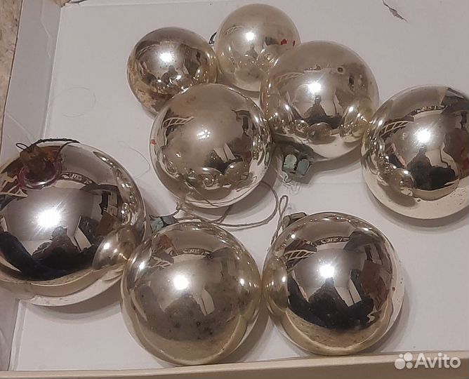 Ёлочные игрушки СССР