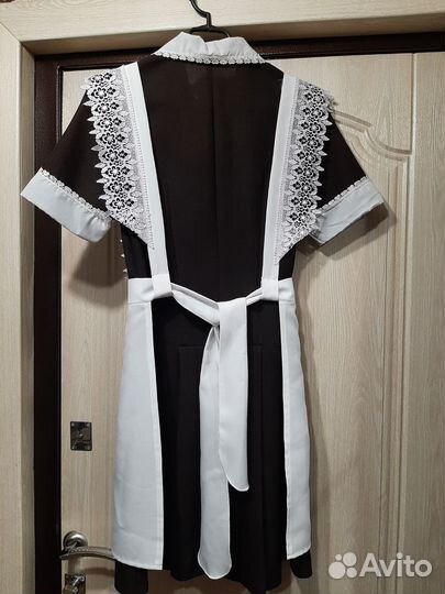 Школьное платье и фартук