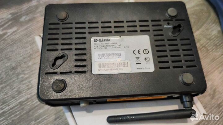 Модем adsl D-Link DSL-2640U с Wi-Fi Роутером