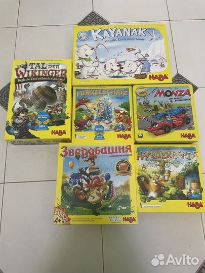 Настольные игры haba