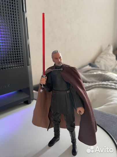 Фигурка Графа Дуку (star wars black series)