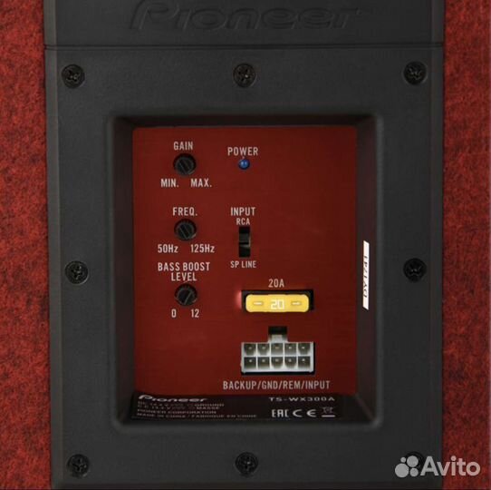 Усилитель автомобильный pioneer