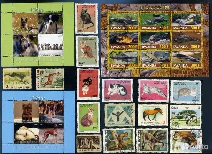 Марки разных стран