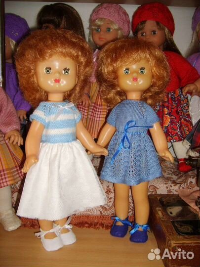 Винтажные куклы. Много