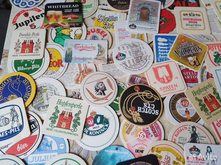 Бердекели от пива 1970-80-х г.г. Европа и Америка