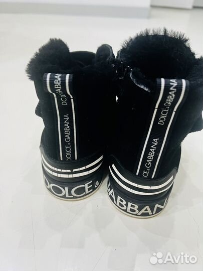 Dolce gabbana кеды зимние