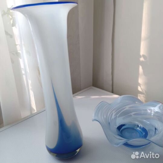 Вазы из стекла